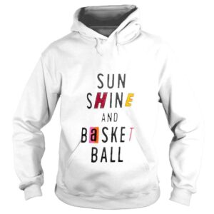 Hoodie Sunshine And Basketball Miami Heat Shirt