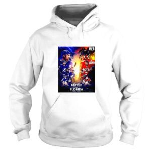 Hoodie Tampa Bay Lightning Vs Florida Panthers The Battle of Florida NHL Poster TShirt