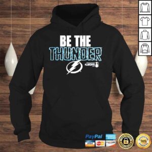 Hoodie Tampa bay lightning fanatics blue 2022 stanley cup playoffs slogan shirt