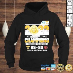 Hoodie Tennessee Volunteers 2022 Sec Mens Basketball Champions shirt