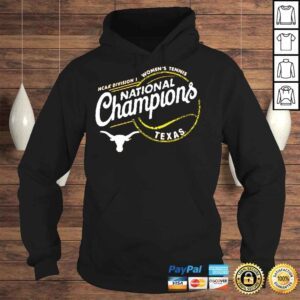 Hoodie Texas Longhorns Blue 84 2022 NCCA Tennis Champions Shirt