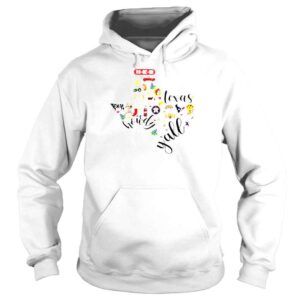 Hoodie Texas Map Country Girl State Cowgirl Shirt