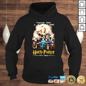 Hoodie Thank you J K Rowling Harry Potter 1977 2022 signatures shirt