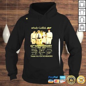 Hoodie The Andy Griffith Show 62ND Anniversary 19602022 signatures shirt