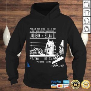 Hoodie The Axe Murderer Jackson vs Silva II poster shirt