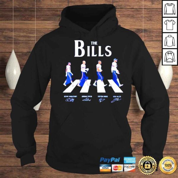 The Buffalo Bills Football Abbey Road Signatures Shirt - Image 4