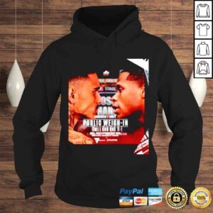 Hoodie The Final Unification George Kambosos Jr vs Devin Haney Public Weigh In shirt