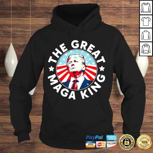 The Great Maga King Donald Trump TShirt - Image 4