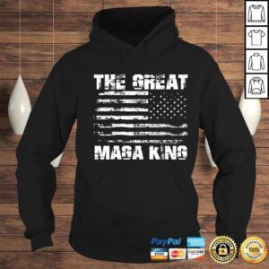 Hoodie The Great Maga King Trump american flag Teechalla dai dien den