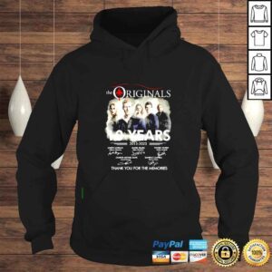 Hoodie The Originals 10 years 2013 2023 thank you for the memories shirt