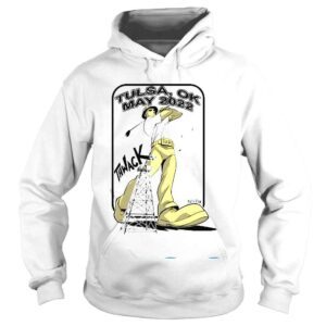 Hoodie The Pga Tulsa Ok May 2022 Thwack Golden Driller Golfing Shirt