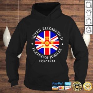 Hoodie The Queens Platinum Jubilee 70 Years 19522022 Celebration British Monarch Queen Elizabeth II shirt 1