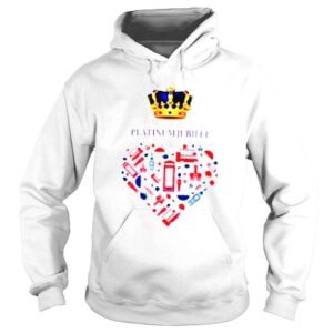 Hoodie The Queens Platinum Jubilee Queen Elizabeths Platinum Jubilee shirt 1