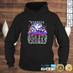 Hoodie The Rangers 96th Anniversary 1926 2022 thank you for the memories shirt