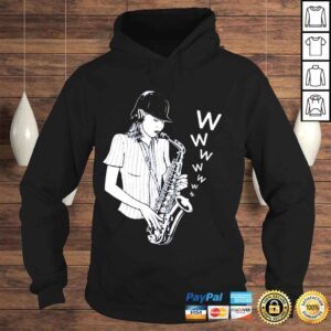 Hoodie The Sax Lady Tee Shirt