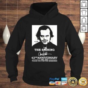 Hoodie The Shining 42Nd Anniversary 19802022 thank you for the memories signature shirt