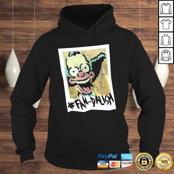 The Simpsons Graffiti Krusty The Clown FanDalism Shirt - Image 4