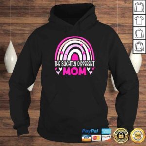 Hoodie The Slightly Different Mom Puzzle Rainbow Mothers Day Shirt