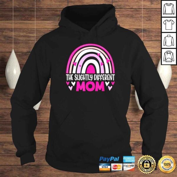 The Slightly Different Mom Puzzle Rainbow Mothers Day Shirt - Image 4