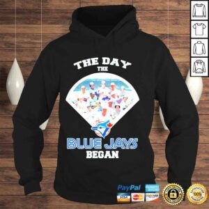 Hoodie The day the blue jays began shirt