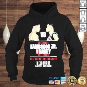 Hoodie The final unification kambosos jr vs haney shirt