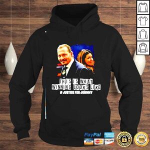 Hoodie This Is What Winning Looks Like Funny Johnny Depp Shirt