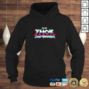 Hoodie Thor Love And Thunder Logo TShirt