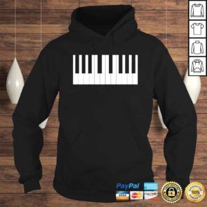 Hoodie Threatening Music Notation Cursed Piano TShirt