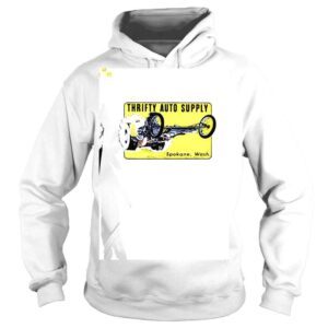 Hoodie Thrifty auto supply Spokane wash shirt