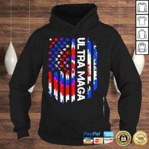 Hoodie Tie dye American flag we the people ultra maga patriotic shirt