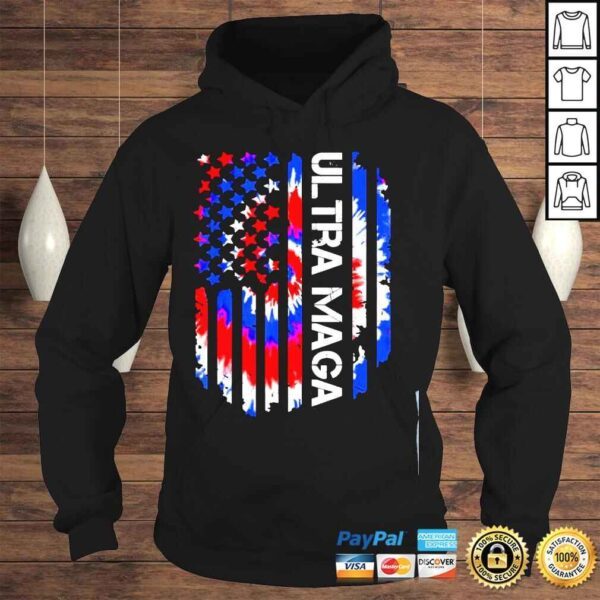 Tie dye American flag we the people ultra maga patriotic shirt - Image 4