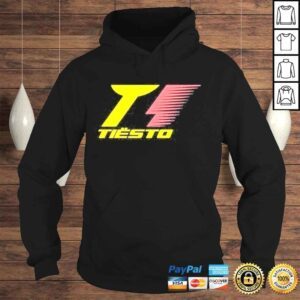 Hoodie Tiesto new years run dateback shirt