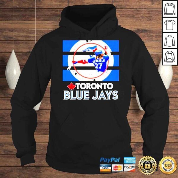 Toronto Blue Jays Guerrero Jr 27 Vintage Signatures Shirt - Image 4