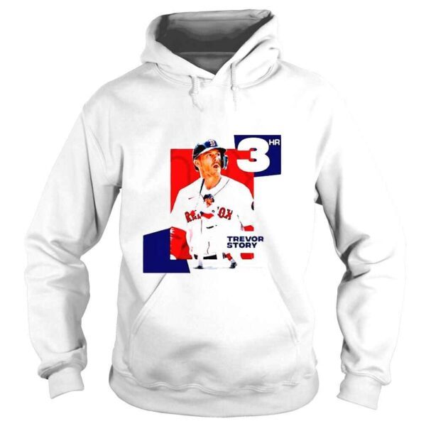 Trevor Story 3HR Boston Red Sox MLB Shirt - Image 4