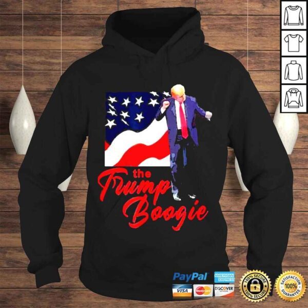 Trump The Trump Boogie American flag shirt - Image 4