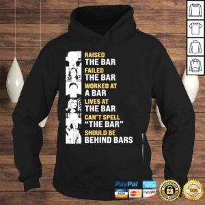 Hoodie Trump raised the bar Harris failed the bar shirt