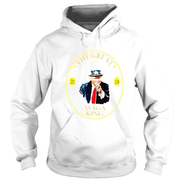 Trump the great USA Maga king Uncle Sam shirt - Image 4