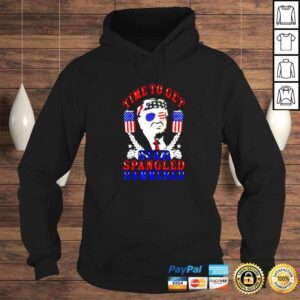 Hoodie Trump time to get star spangled hammered 4th of July shirt