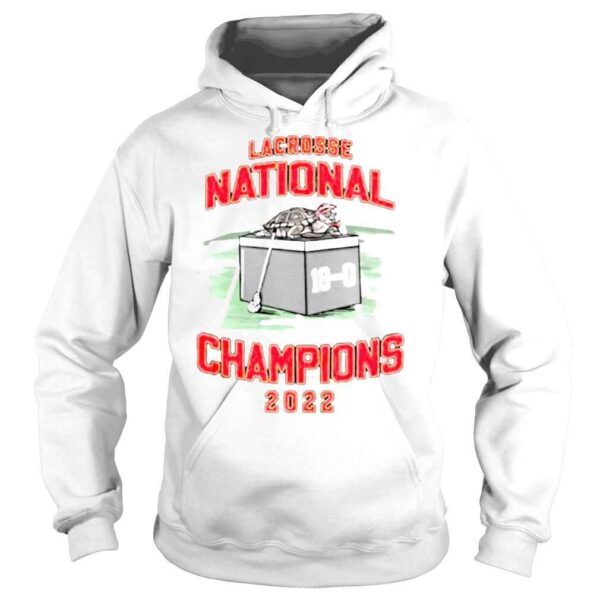 Turtle Lacrosse National Champions 2022 Shirt - Image 4