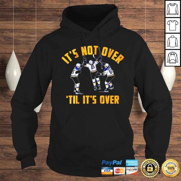 Tyler Bozak Its Not Over til Its Over 2022 Shirt - Image 4