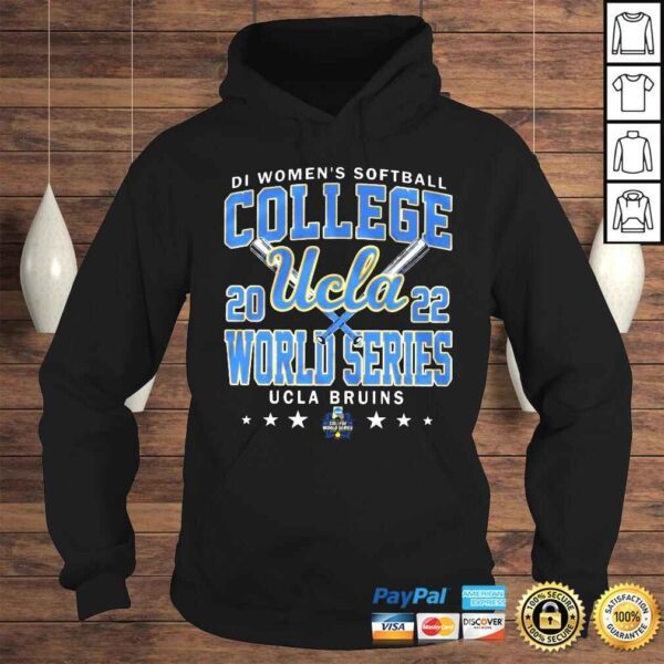 UCLA Bruins D1 Softball Womens College World Series shirt - Image 4