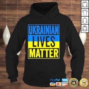 Hoodie Ukrainian Lives Matter I Stand With Ukraine Ukrainian Lover Love Ukraine Shirt