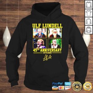 Hoodie Ulf Lundell 45th anniversary 1975 2020 signature shirt