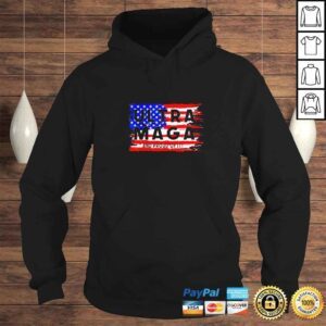 Hoodie Ultra Maga And Proud Of It 4th Of July Vintage Us Flag TShirt