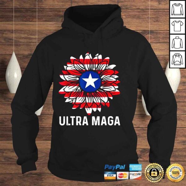 Ultra Maga King 4th Of July Sunflower Shirt - Image 4