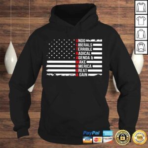 Hoodie Ultra Maga undo liberals terrible radical agenda and make America great again shirt