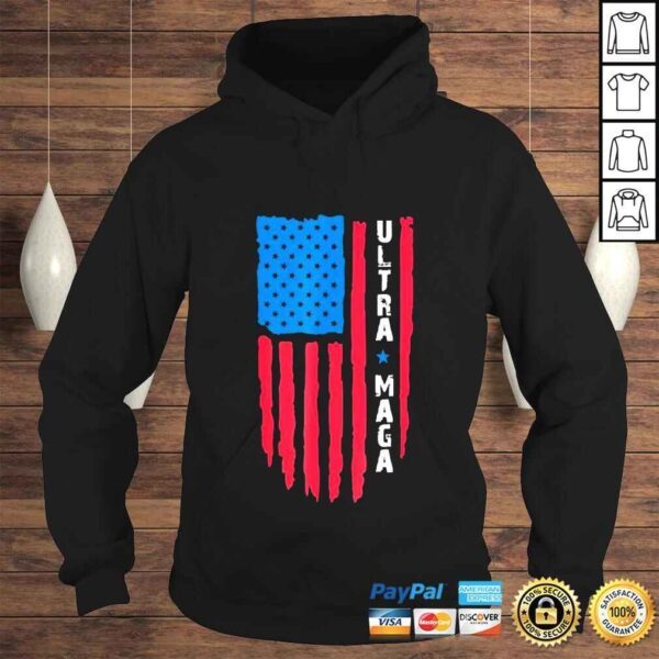 Ultra Mega Patriotic Trump Republicans USA Flag Shirt - Image 4