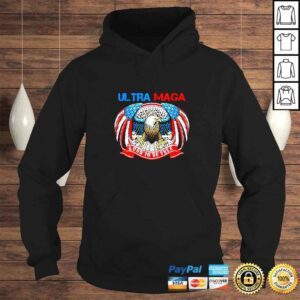 Hoodie Ultra Mega Vintage Pro Trump Us Flag Anti Biden TShirt