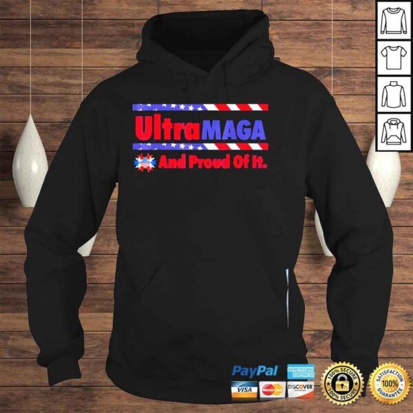 Ultra maga and proud of it vintage American flag shirt - Image 4