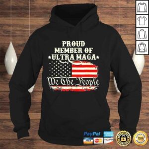 Hoodie Ultra maga united state us flag shirt